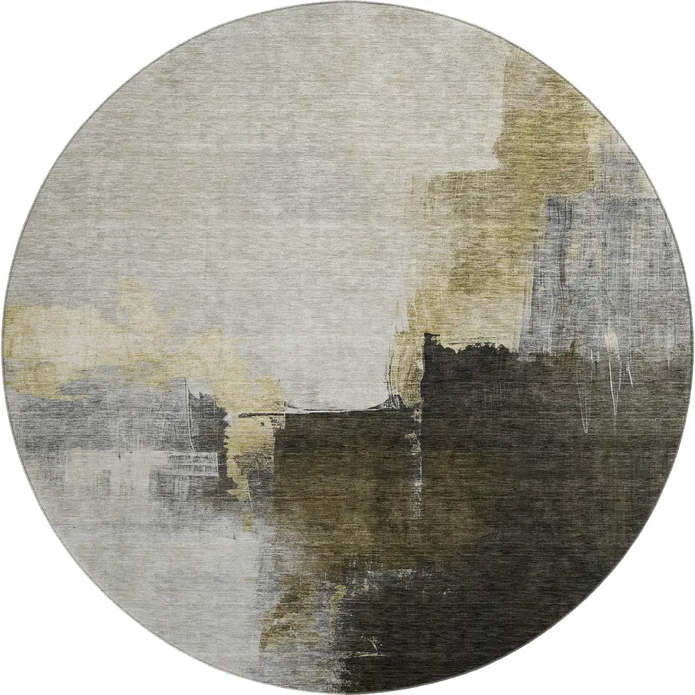 Mayfield AMF1071 Khaki 8' x 8' Rug