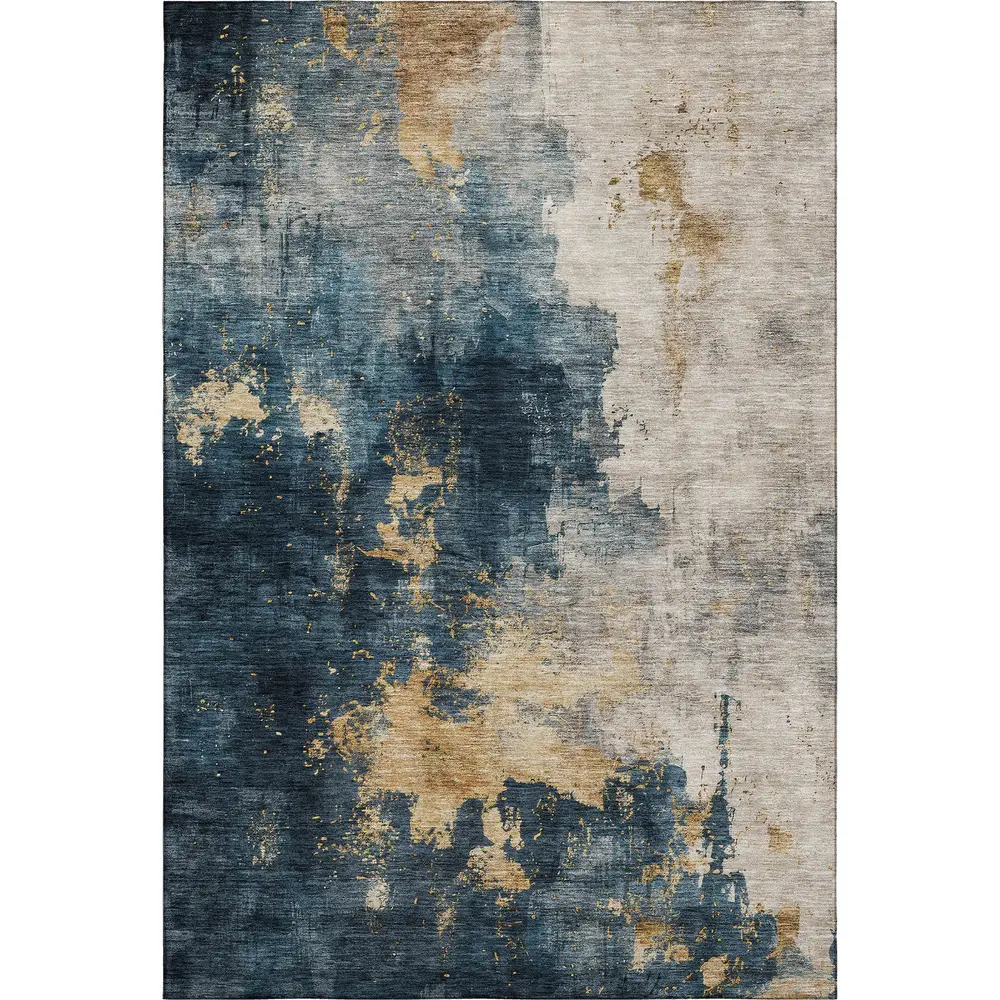 Mayfield AMF1072 Blue 10' x 14' Rug
