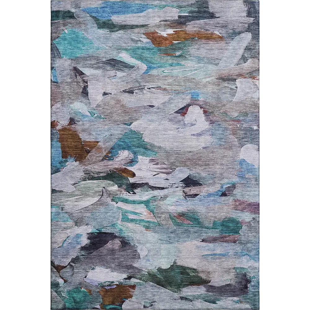 Mayfield AMF1075 Blue 3' x 5' Rug
