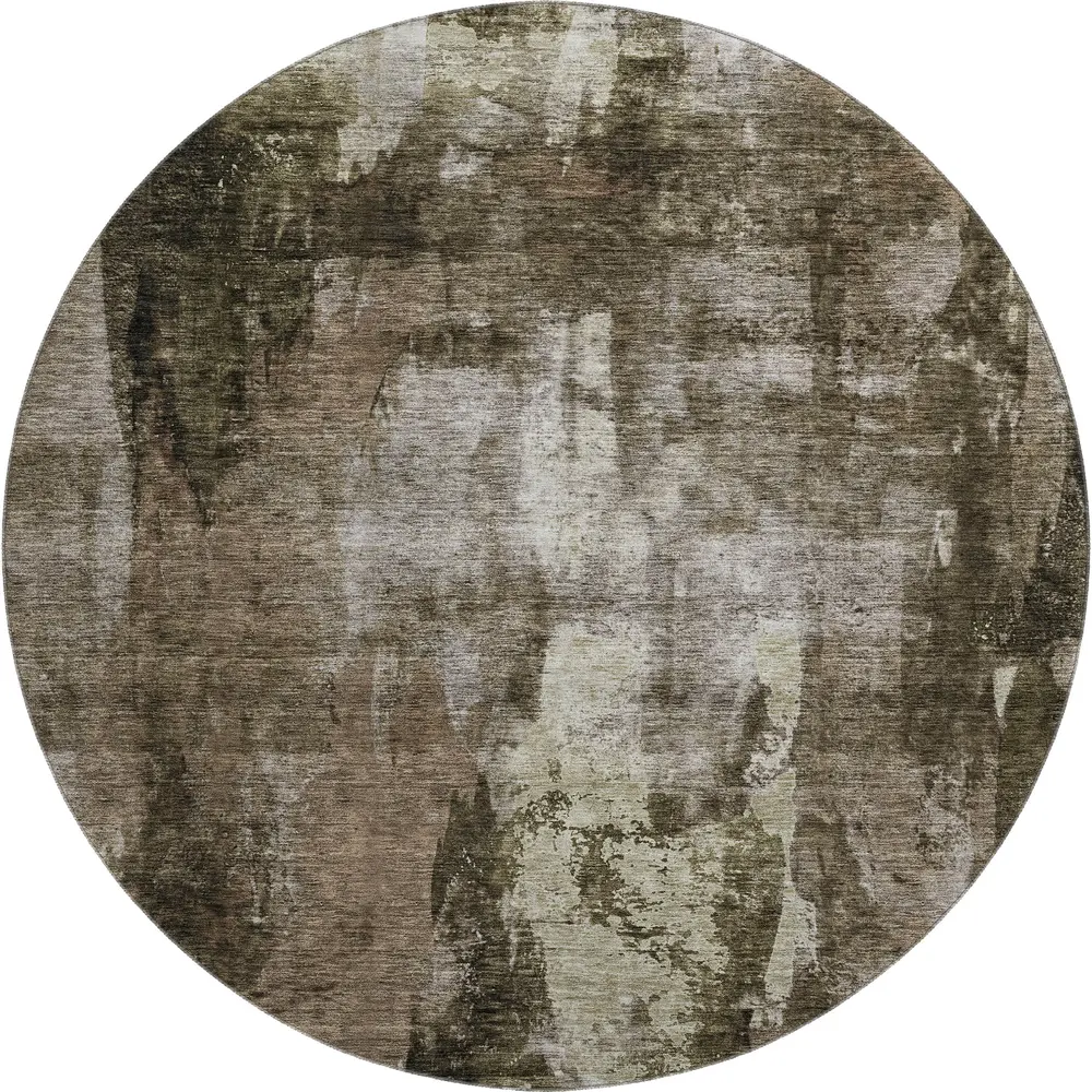 Mayfield AMF1077 Brown 8' x 8' Rug