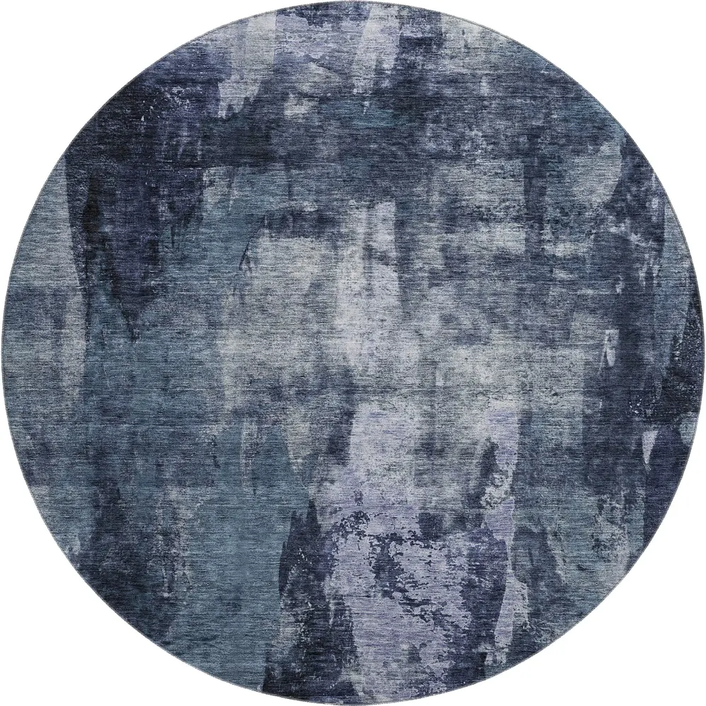 Mayfield AMF1077 Navy 8' x 8' Rug