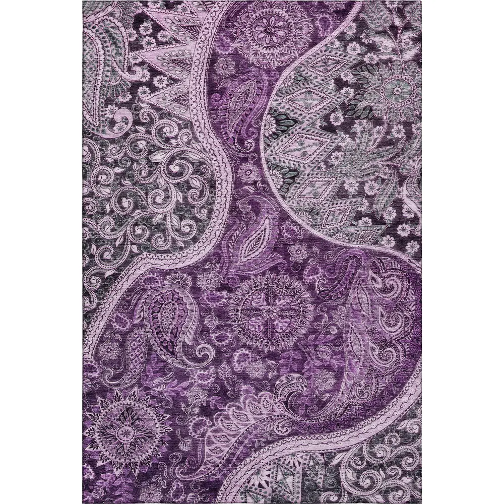 Mayfield AMF1078 Purple 10' x 14' Rug