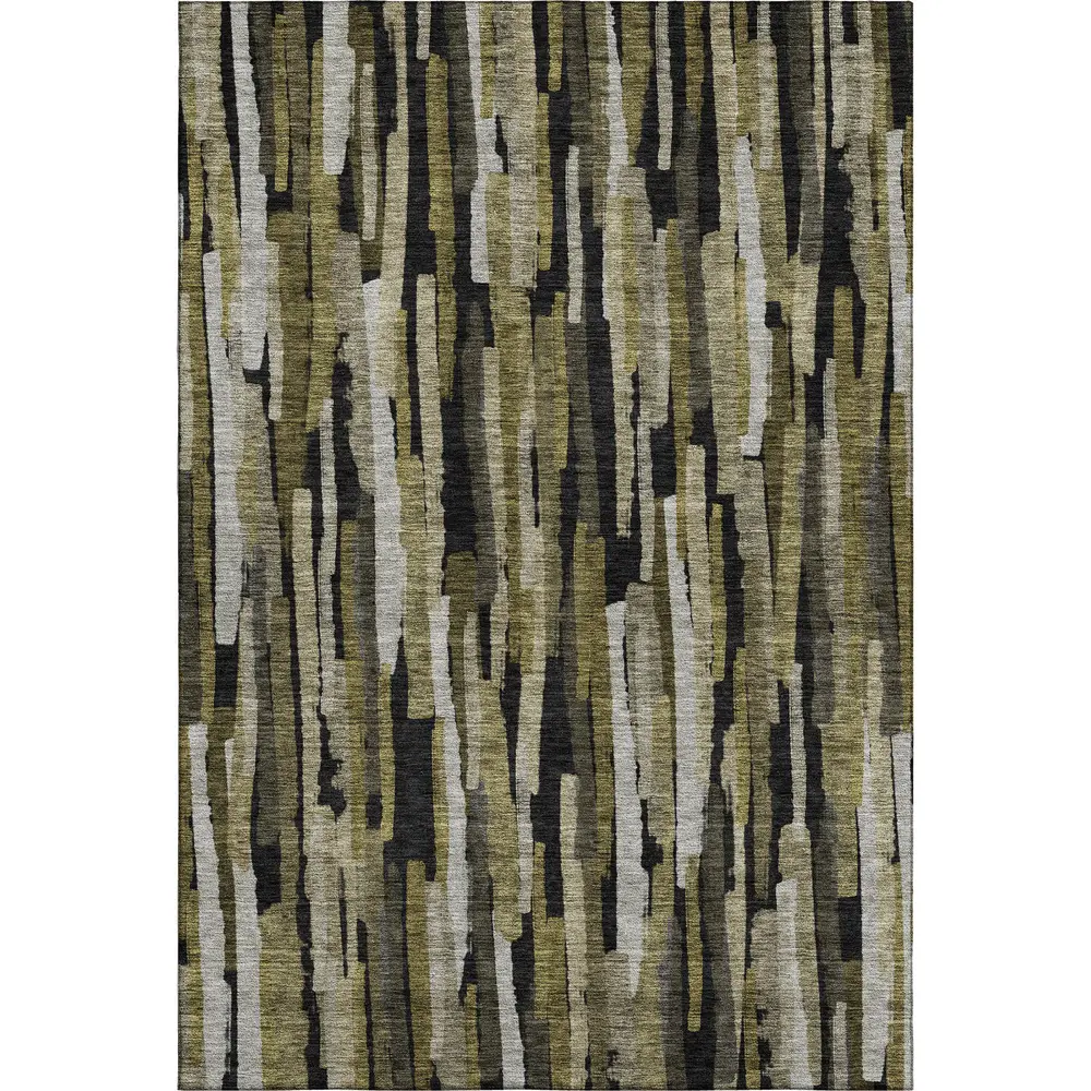 Mayfield AMF1079 Brown 3' x 5' Rug
