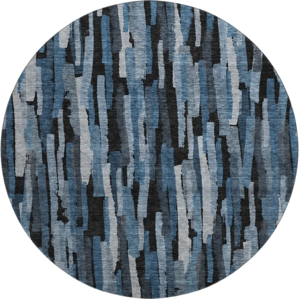 Mayfield AMF1079 Blue 8' x 8' Rug