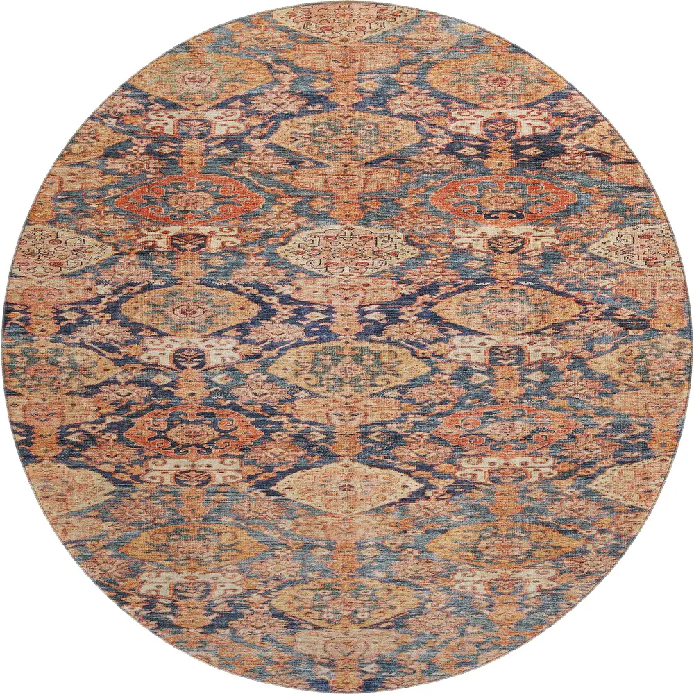 Mayfield AMF1084 Terracotta 8' x 8' Rug