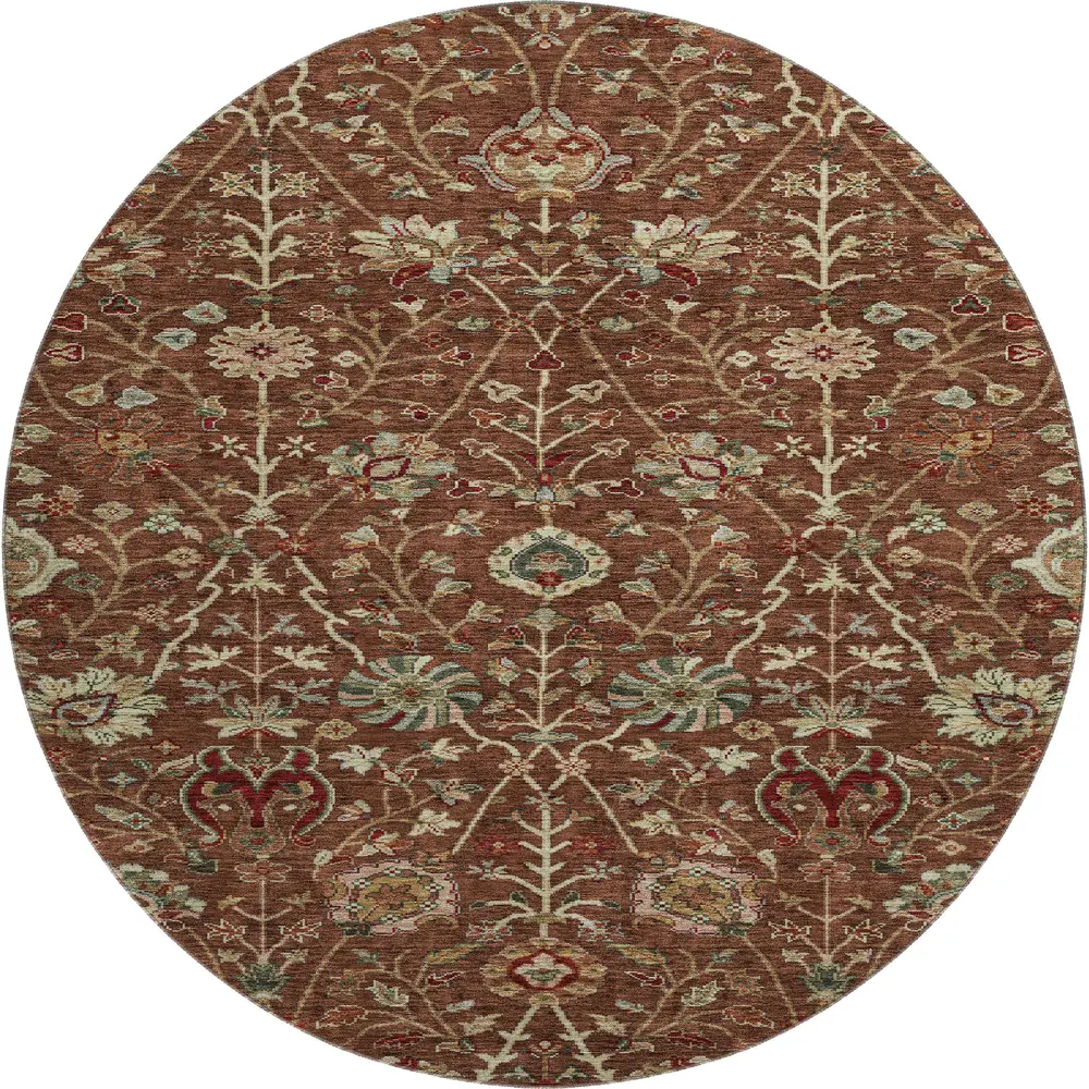 Mayfield AMF1085 Paprika 8' x 8' Rug