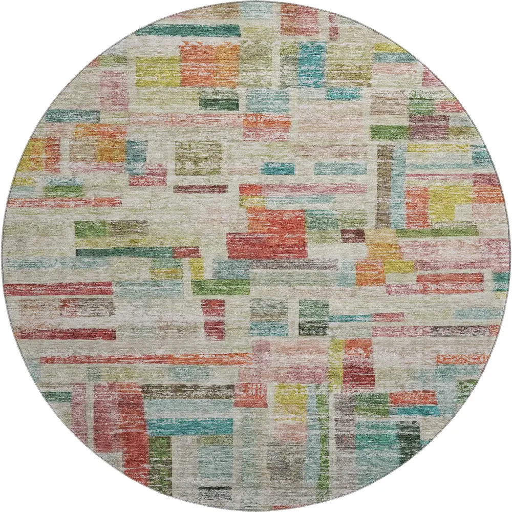 Mayfield AMF1090 Paprika 8' x 8' Rug