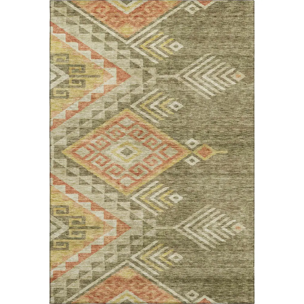 Mayfield AMF1091 Green 8' x 10' Rug