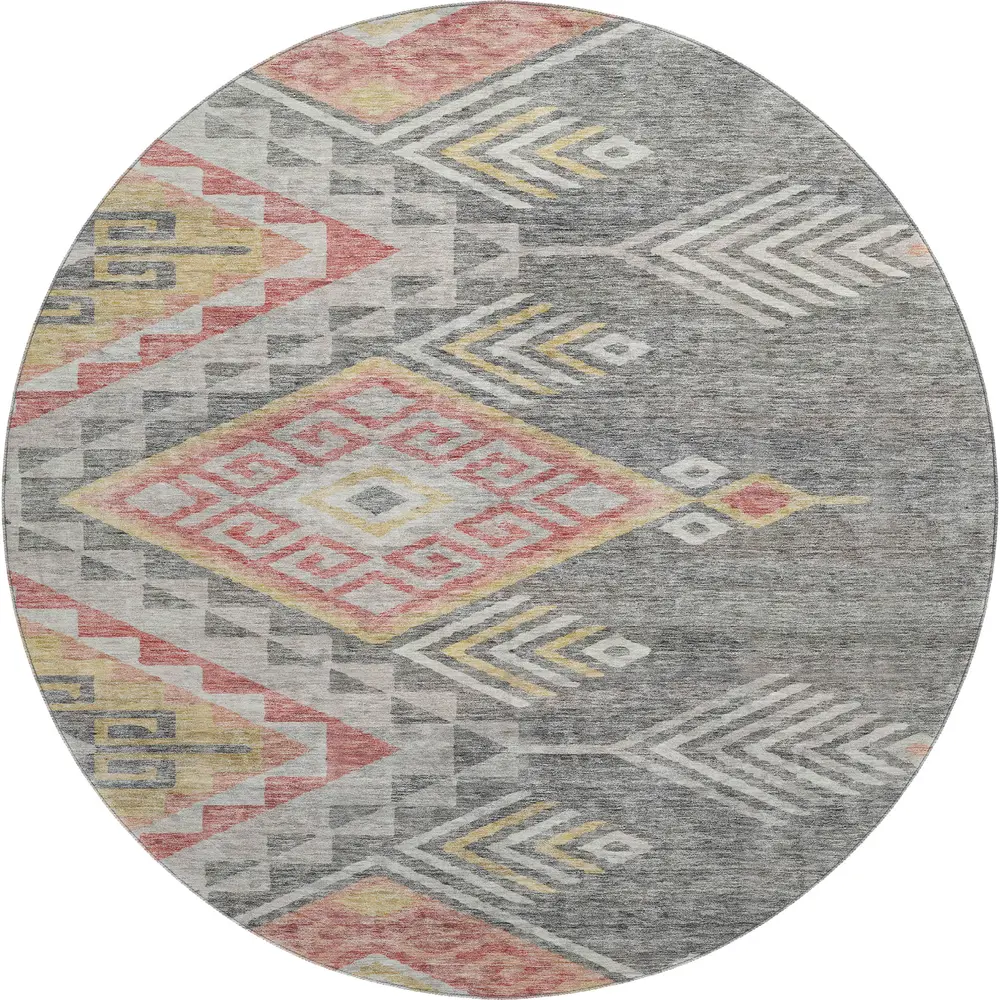 Mayfield AMF1091 Gray 8' x 8' Rug
