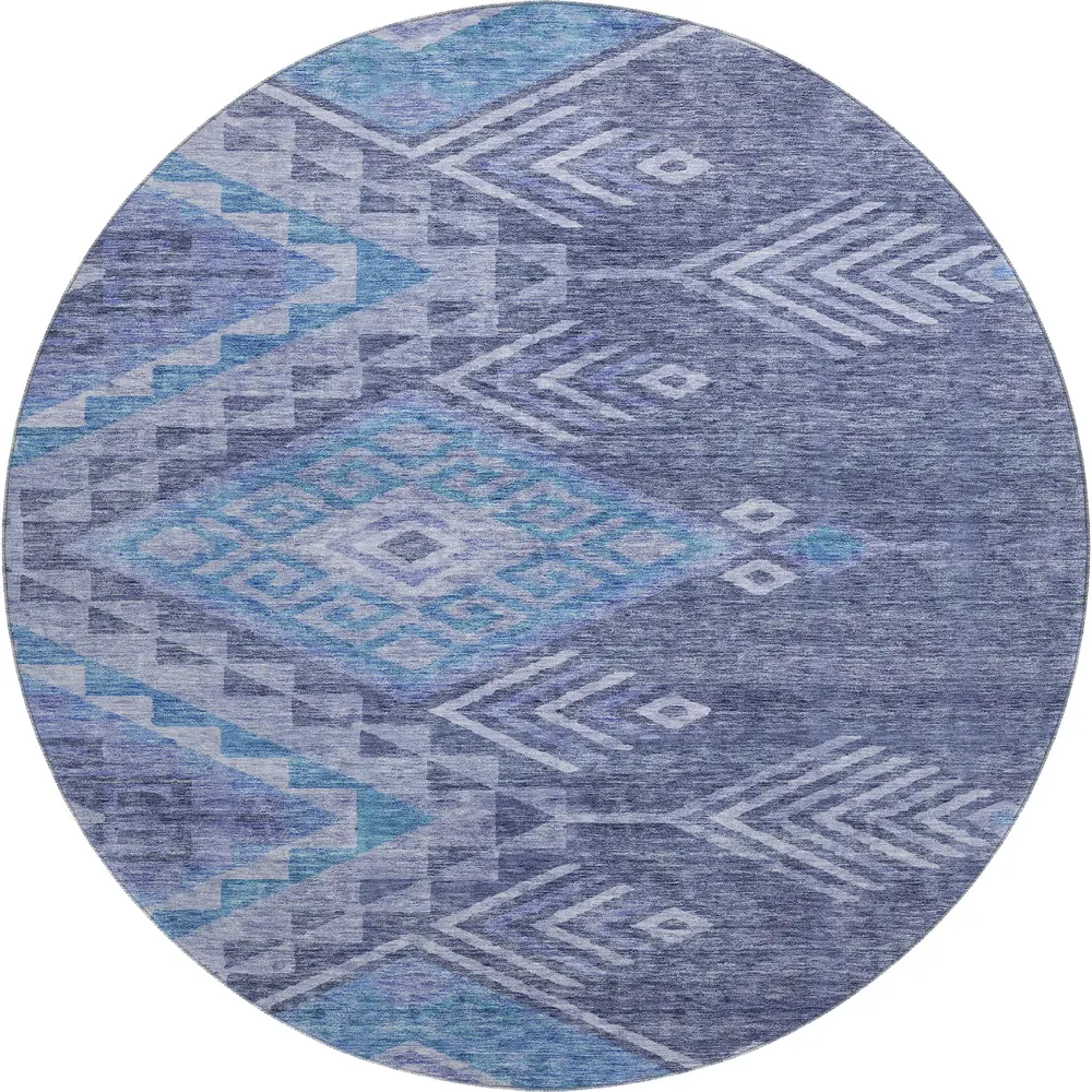 Mayfield AMF1091 Navy 8' x 8' Rug
