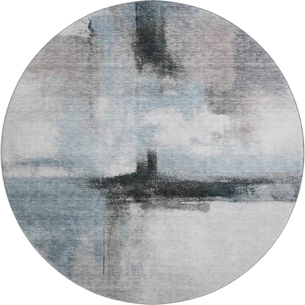 Mayfield AMF1097 Blue 8' x 8' Rug