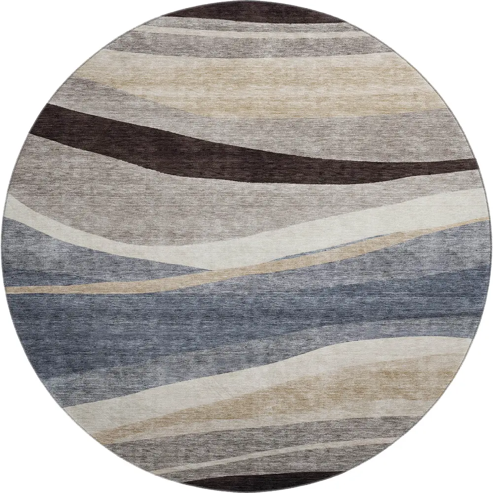Mayfield AMF1098 Blue 8' x 8' Rug