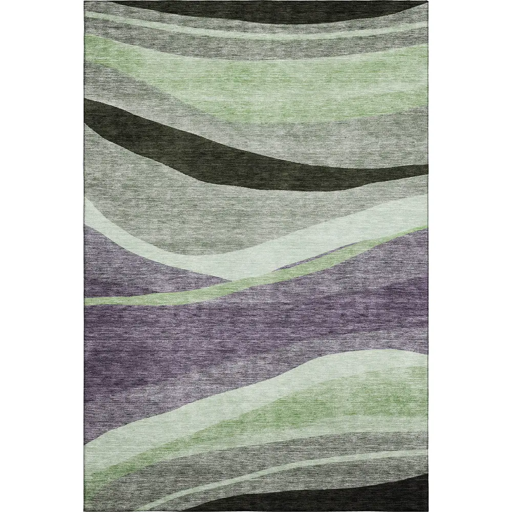 Mayfield AMF1098 Purple 3' x 5' Rug