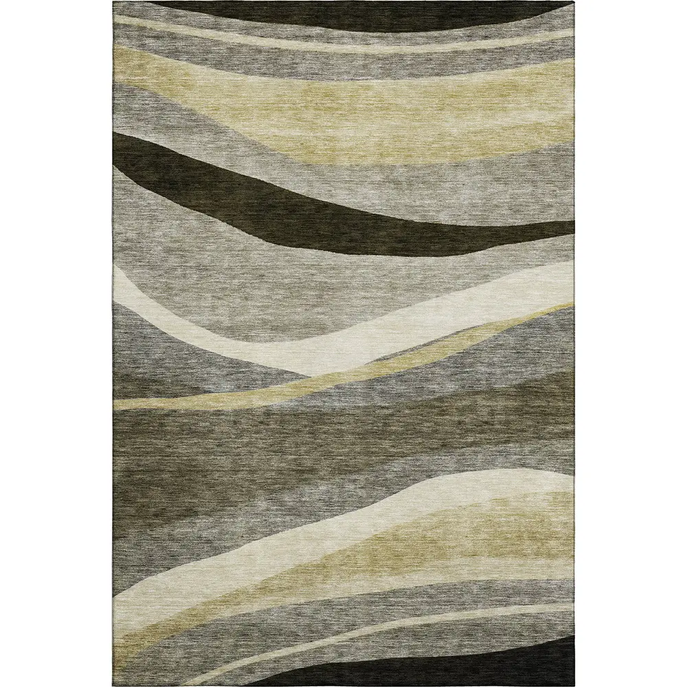 Mayfield AMF1098 Taupe 3' x 5' Rug