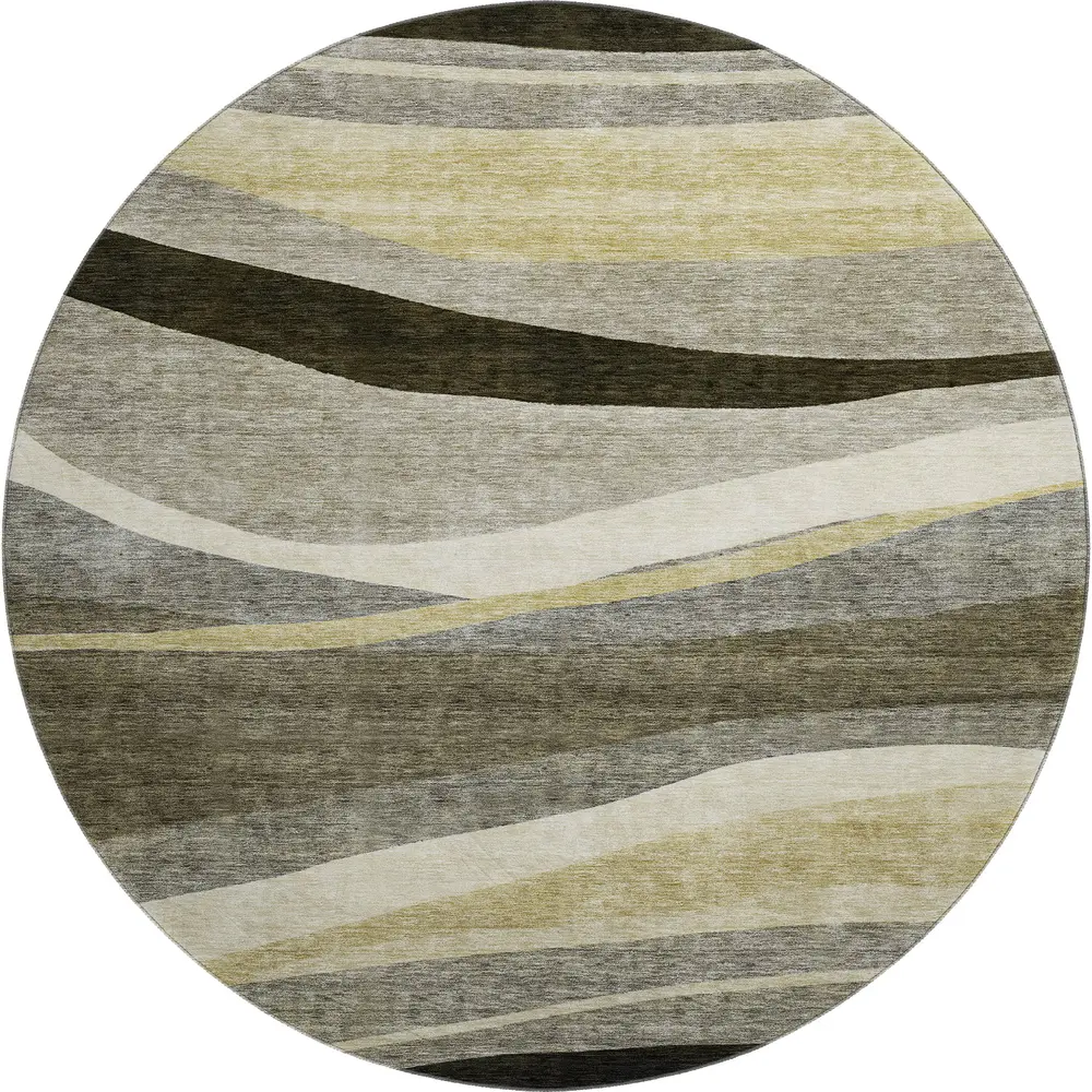 Mayfield AMF1098 Taupe 8' x 8' Rug