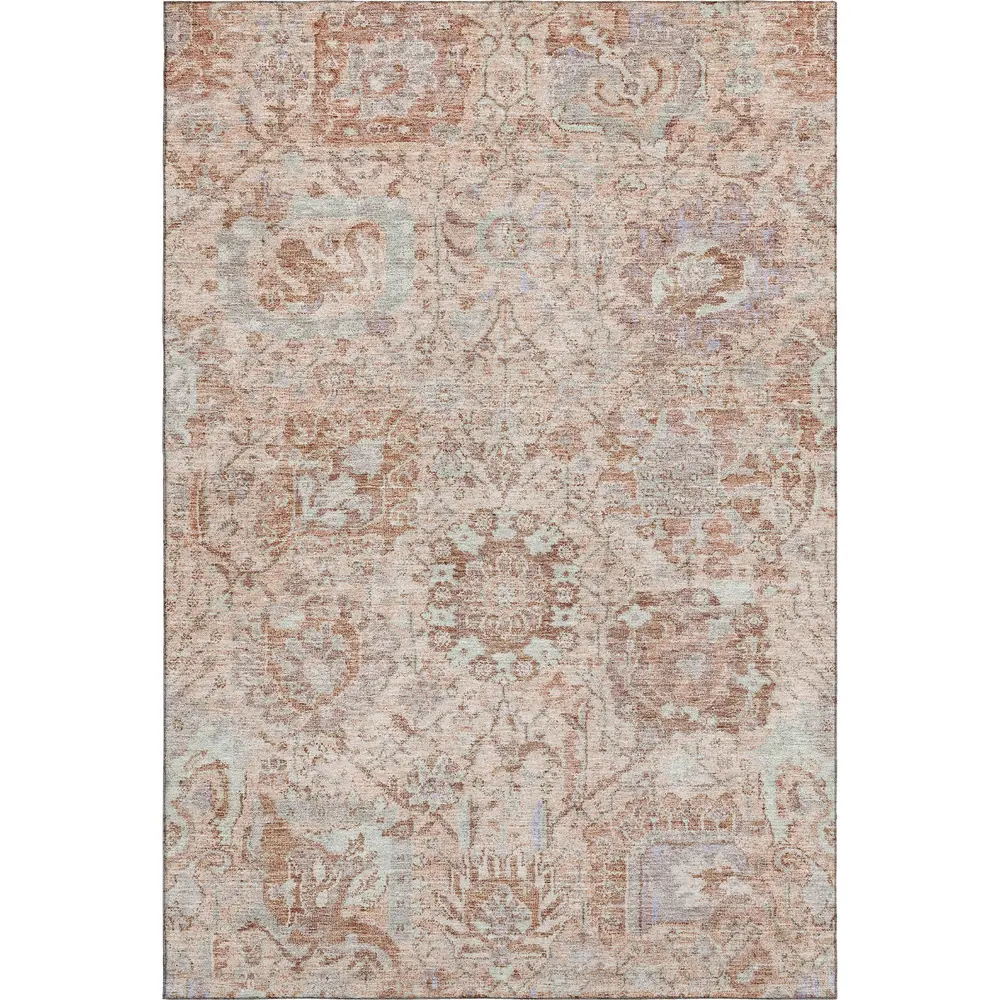 Mayfield AMF1102 Coral 3' x 5' Rug