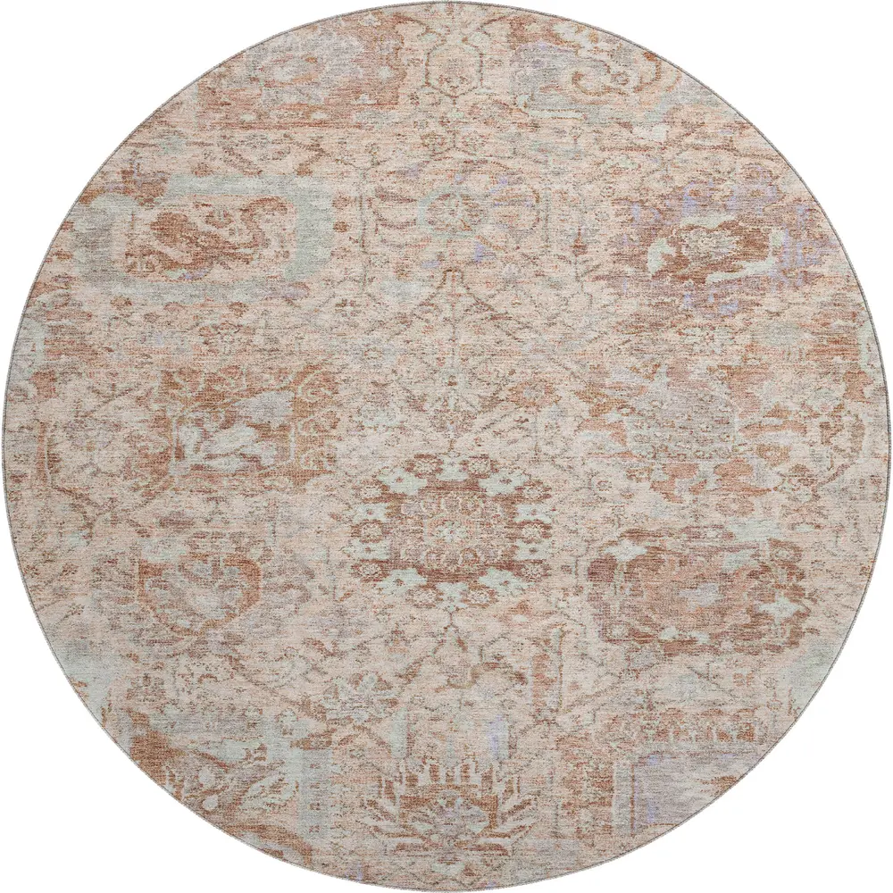 Mayfield AMF1102 Coral 8' x 8' Rug