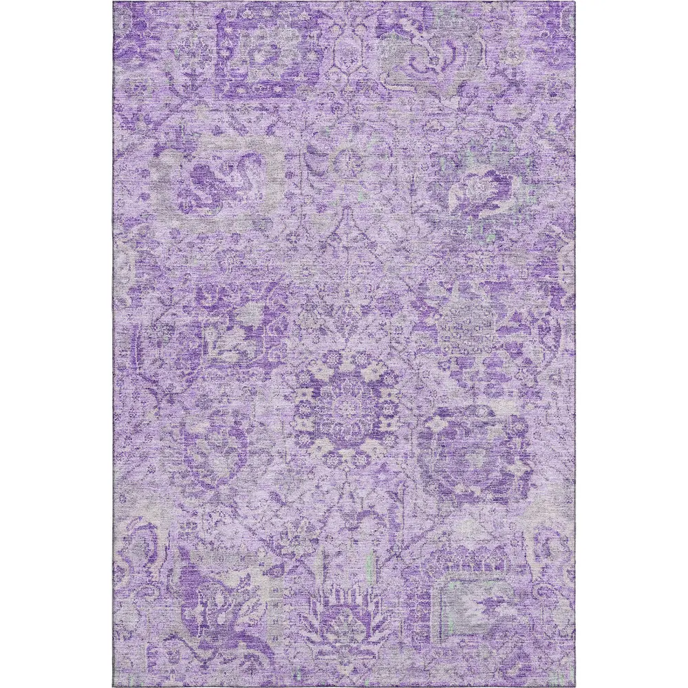 Mayfield AMF1102 Lavender 3' x 5' Rug