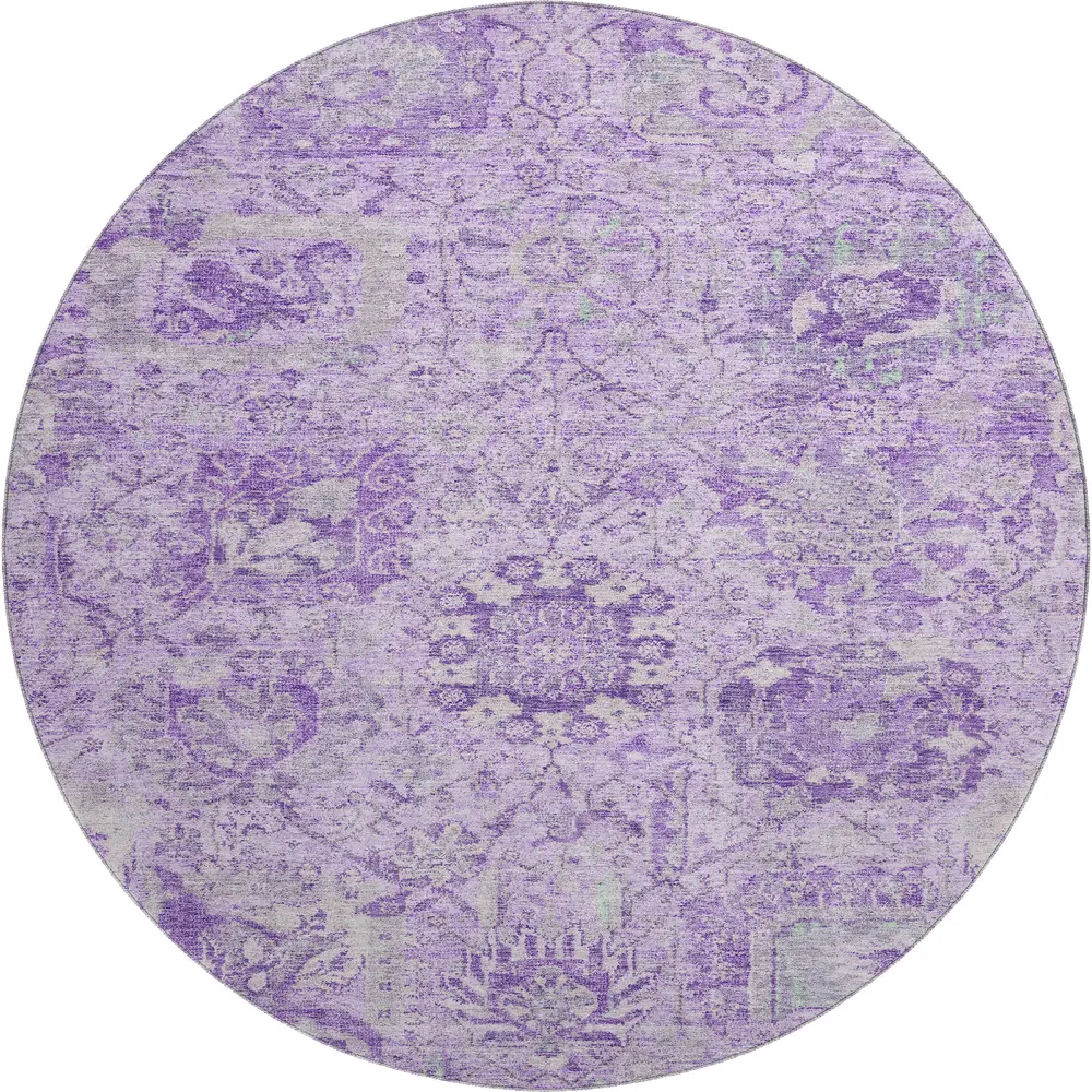 Mayfield AMF1102 Lavender 8' x 8' Rug
