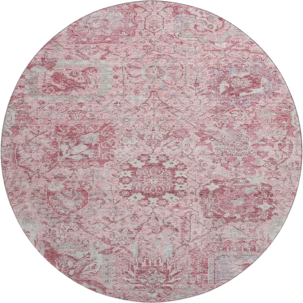 Mayfield AMF1102 Pink 8' x 8' Rug