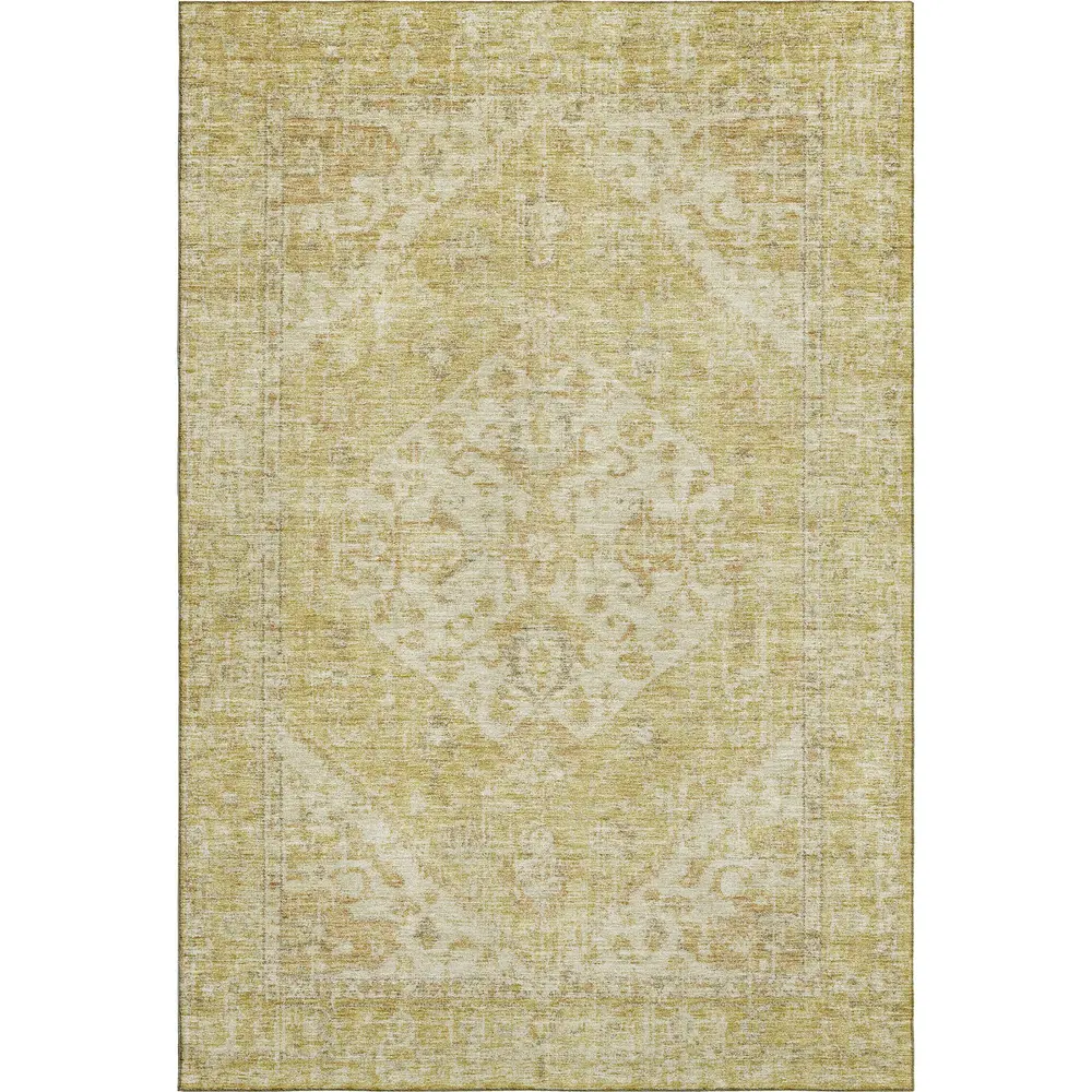 Mayfield AMF1104 Gold 3' x 5' Rug