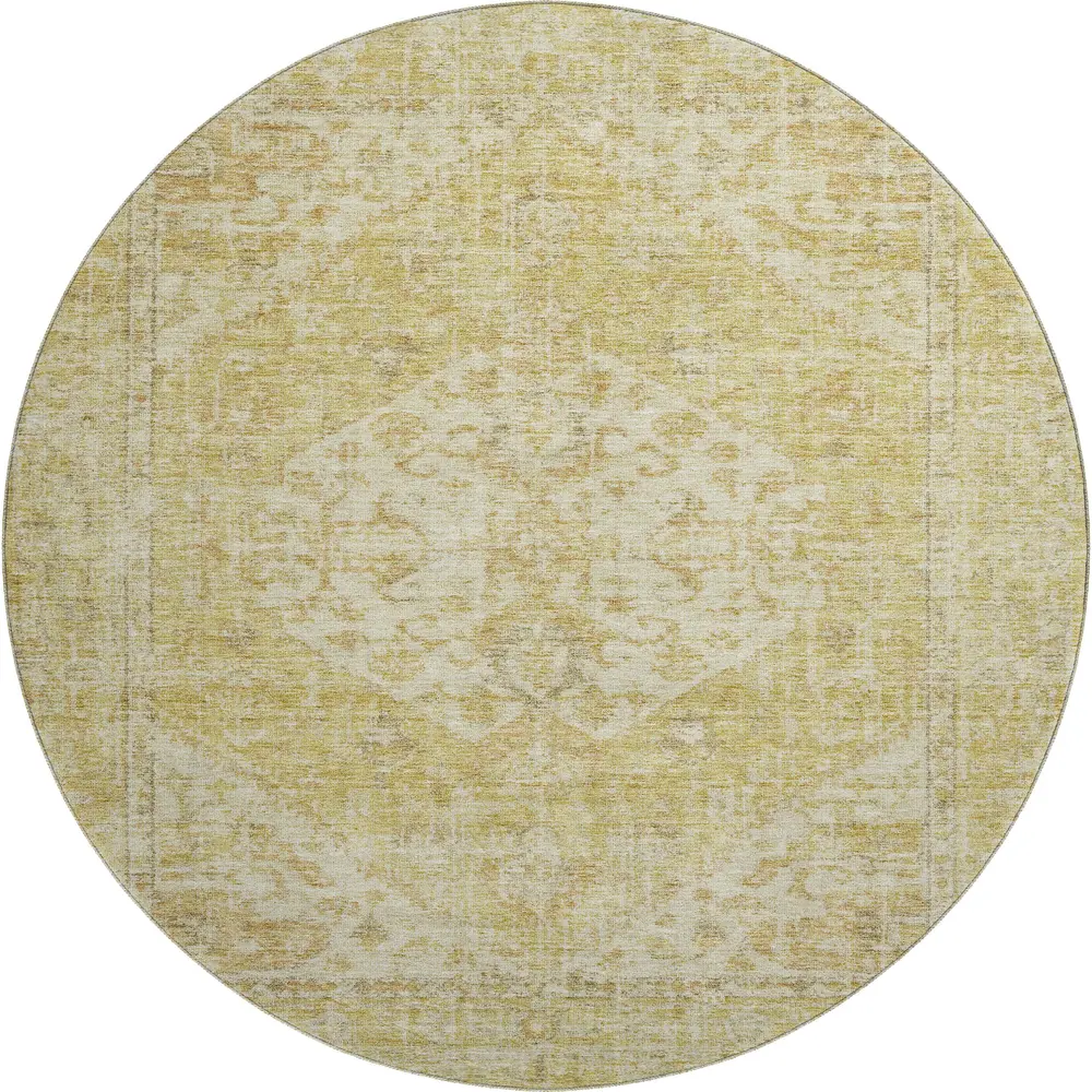 Mayfield AMF1104 Gold 8' x 8' Rug