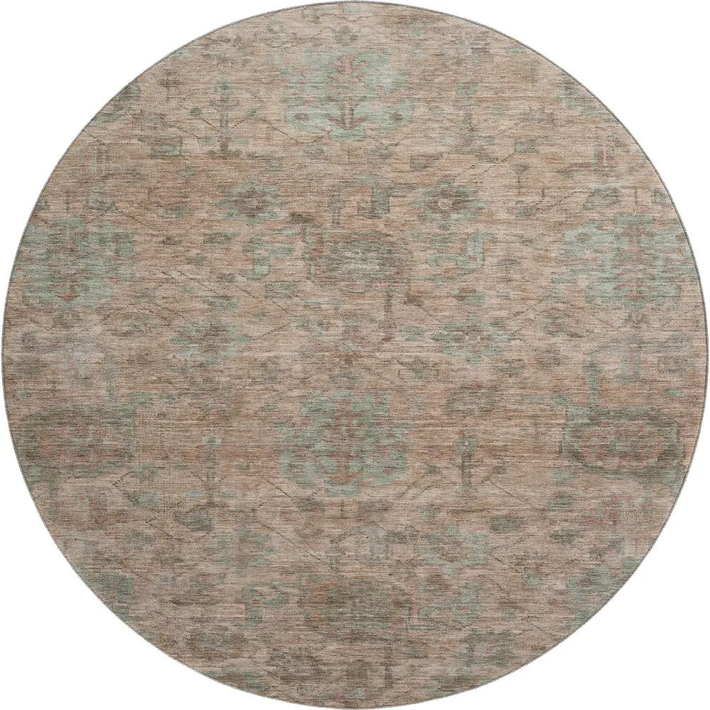 Mayfield AMF1105 Coral 8' x 8' Rug