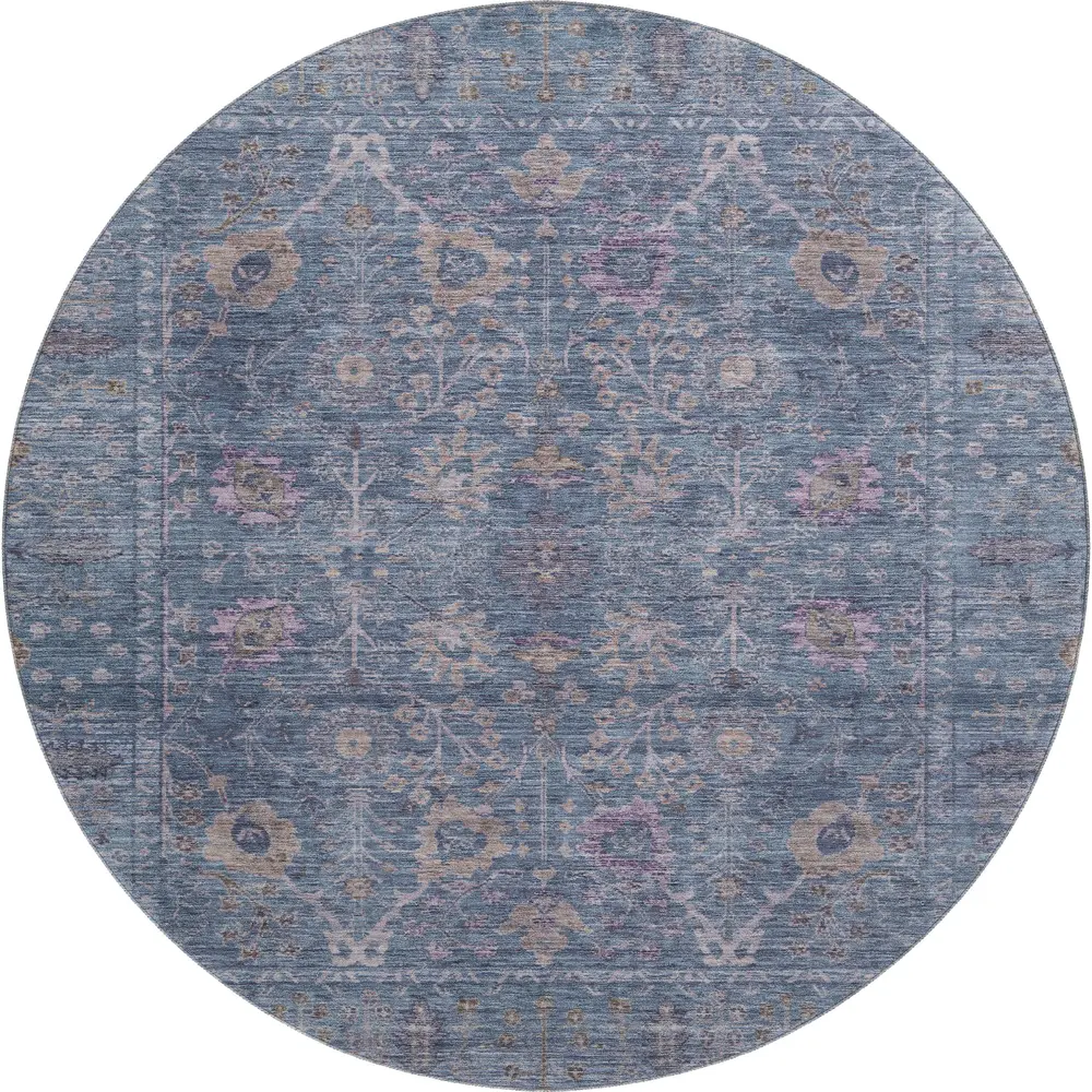 Mayfield AMF1106 Blue 8' x 8' Rug