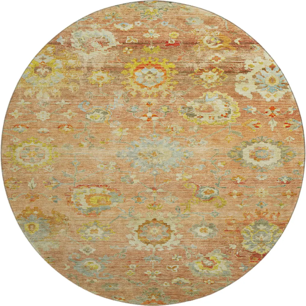 Mayfield AMF1107 Coral 8' x 8' Rug