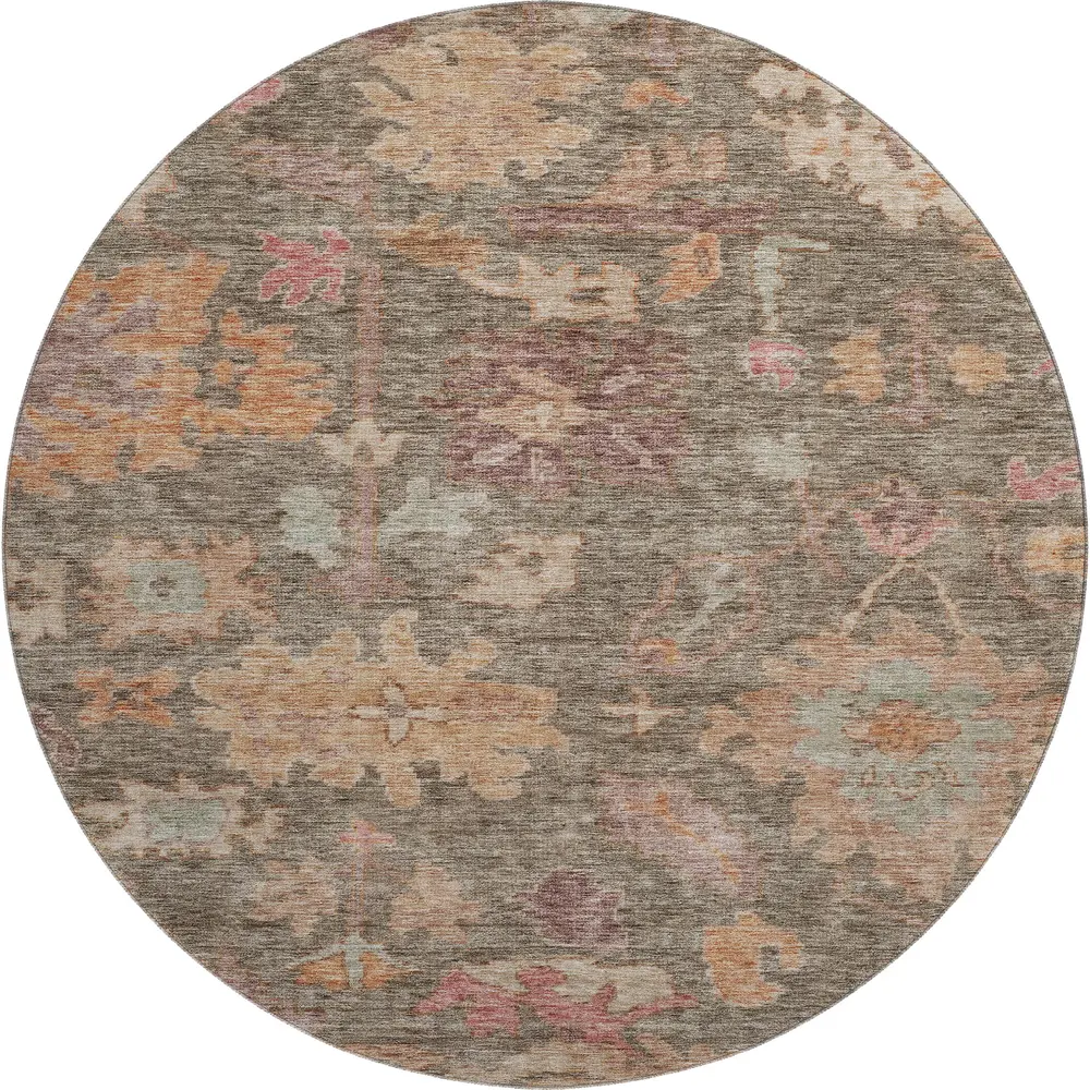 Mayfield AMF1108 Brown 8' x 8' Rug