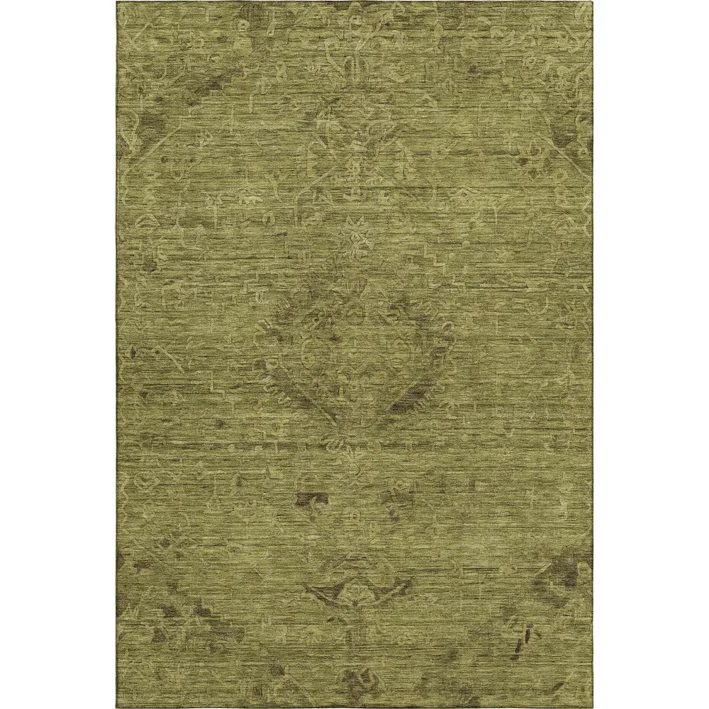 Mayfield AMF1111 Olive 3' x 5' Rug