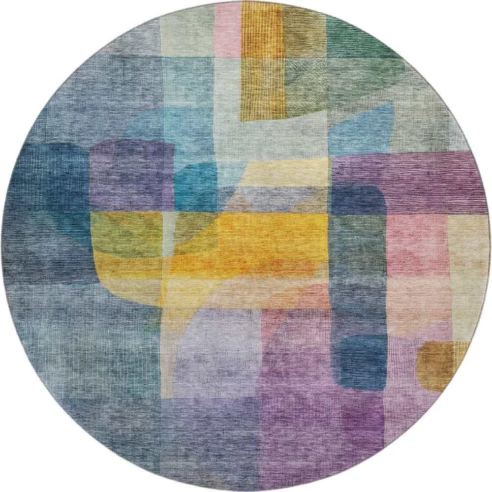 Mayfield AMF1113 Blue 8' x 8' Rug