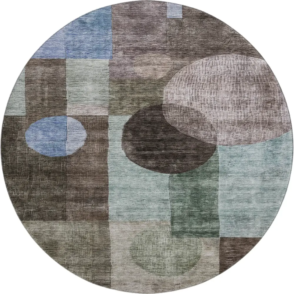 Mayfield AMF1114 Brown 8' x 8' Rug