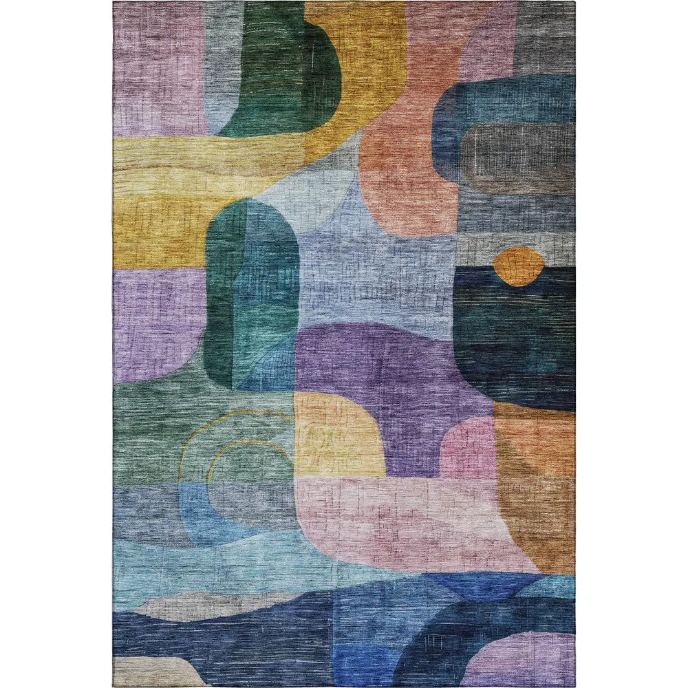Mayfield AMF1115 Blue 3' x 5' Rug