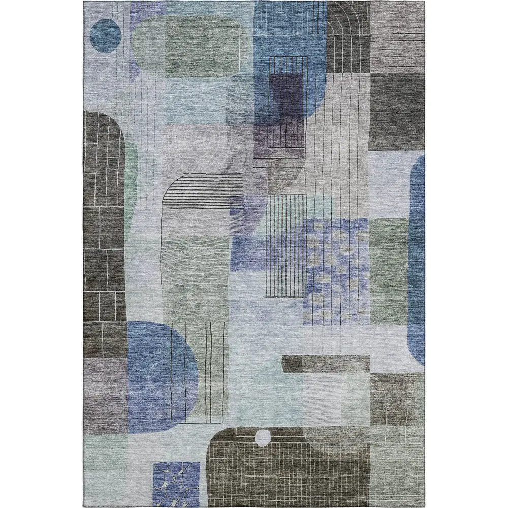 Mayfield AMF1116 Blue 10' x 14' Rug