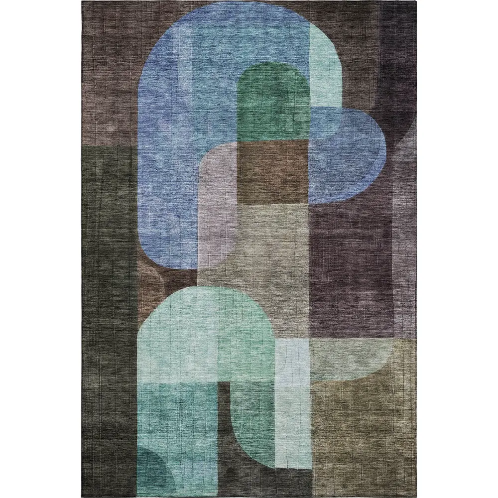 Mayfield AMF1122 Brown 3' x 5' Rug