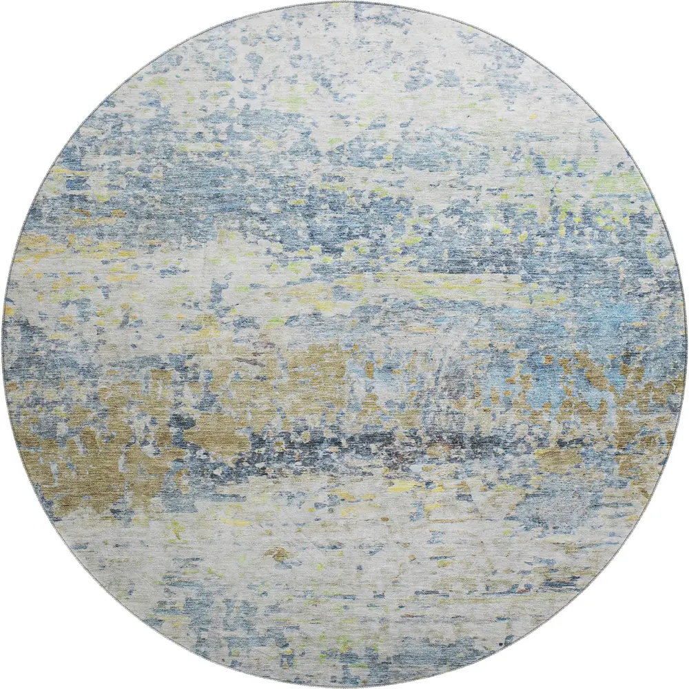 Mayfield AMF1129 Blue 8' x 8' Rug