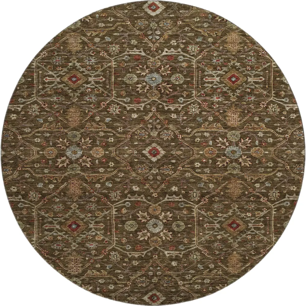 Mayfield AMF1130 Chocolate 8' x 8' Rug