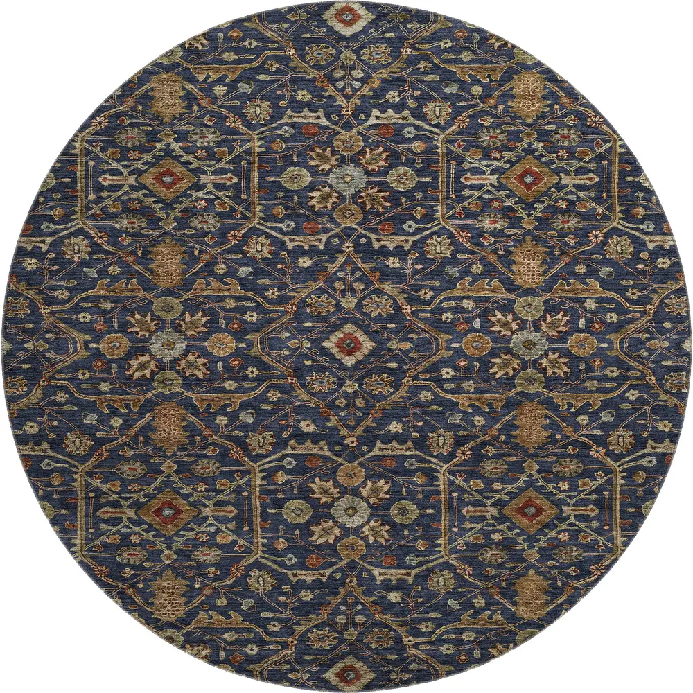 Mayfield AMF1130 Navy 8' x 8' Rug