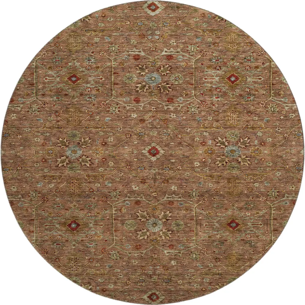 Mayfield AMF1130 Paprika 8' x 8' Rug