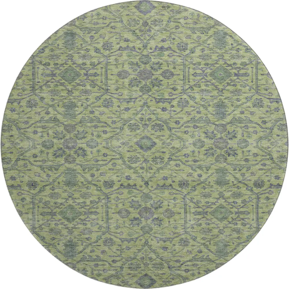 Mayfield AMF1131 Lime 8' x 8' Rug