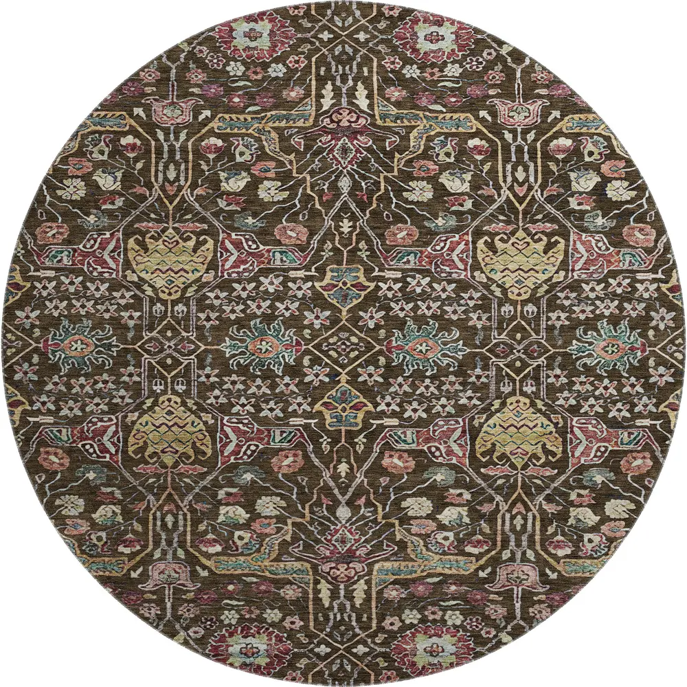 Mayfield AMF1132 Chocolate 8' x 8' Rug