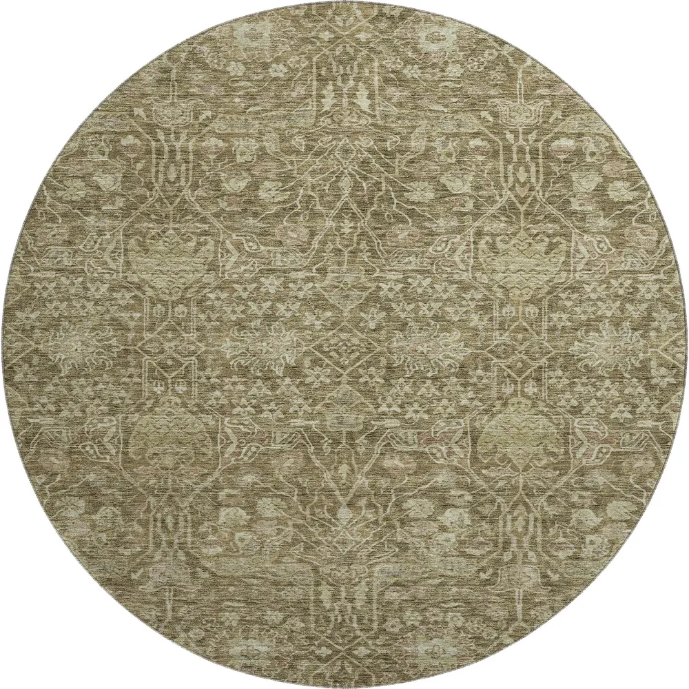 Mayfield AMF1133 Brown 8' x 8' Rug