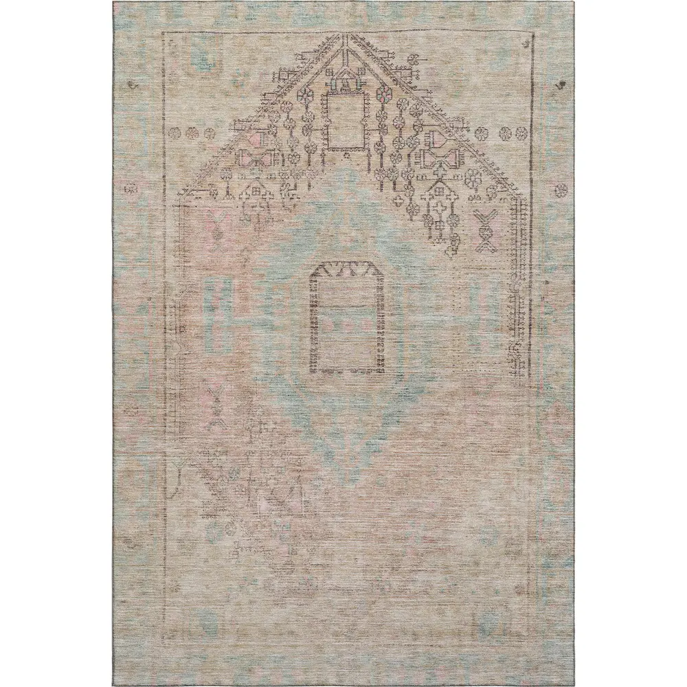 Mayfield AMF1134 Pink 3' x 5' Rug