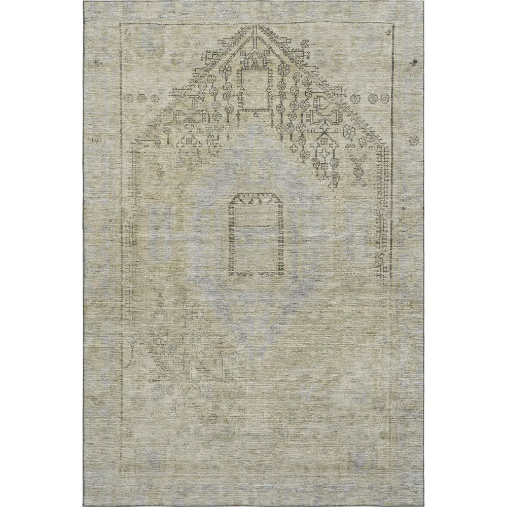 Mayfield AMF1134 Taupe 9' x 12' Rug