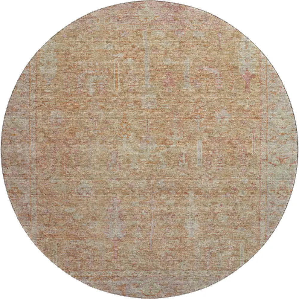 Mayfield AMF1135 Coral 8' x 8' Rug