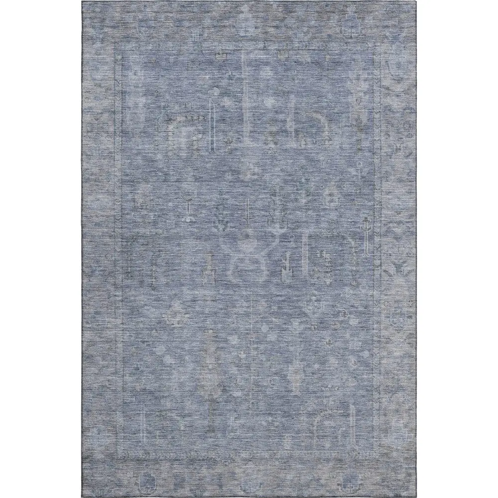 Mayfield AMF1135 Denim 3' x 5' Rug