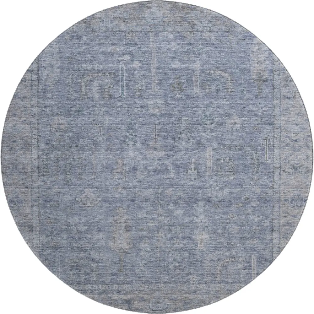 Mayfield AMF1135 Denim 8' x 8' Rug