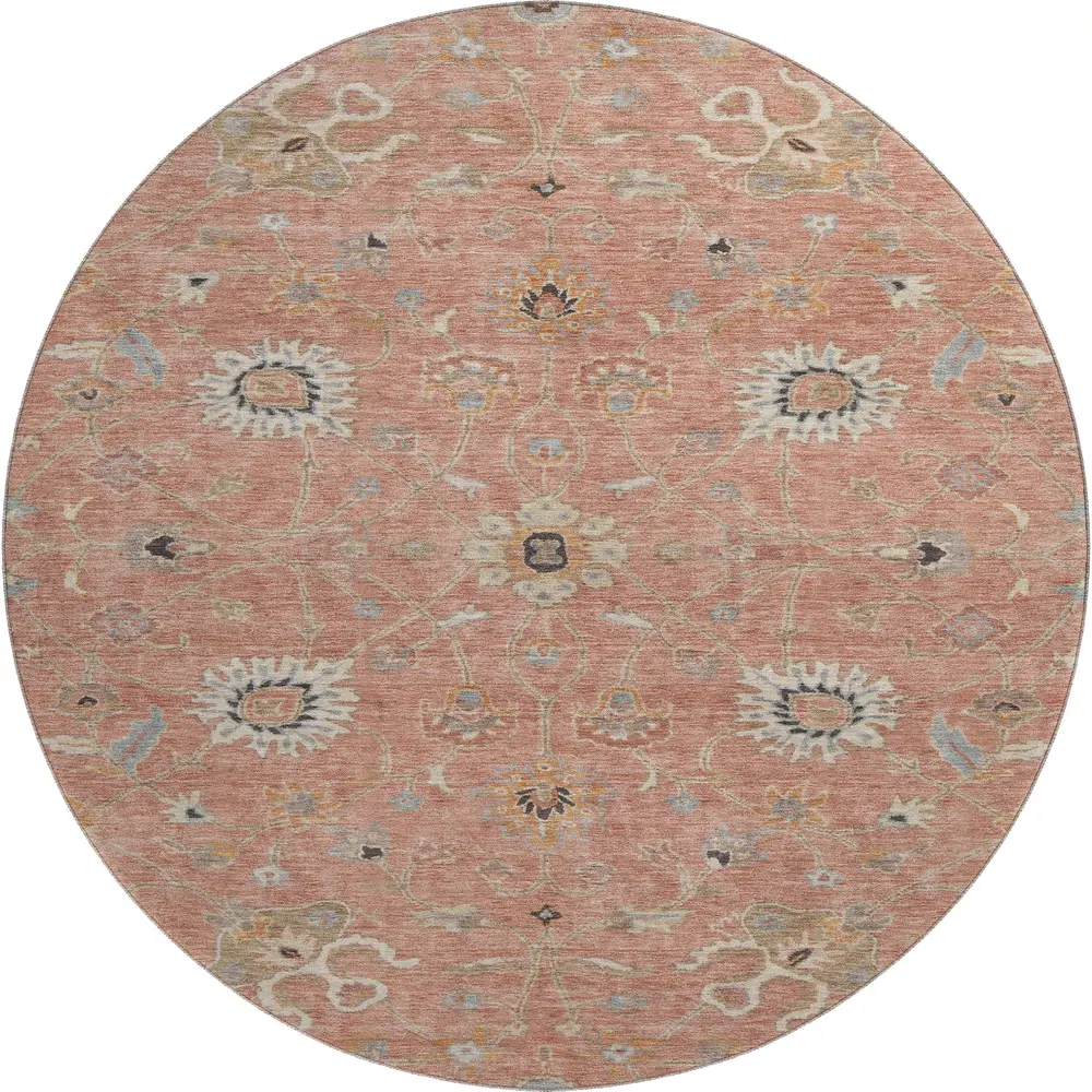 Mayfield AMF1137 Pink 8' x 8' Rug
