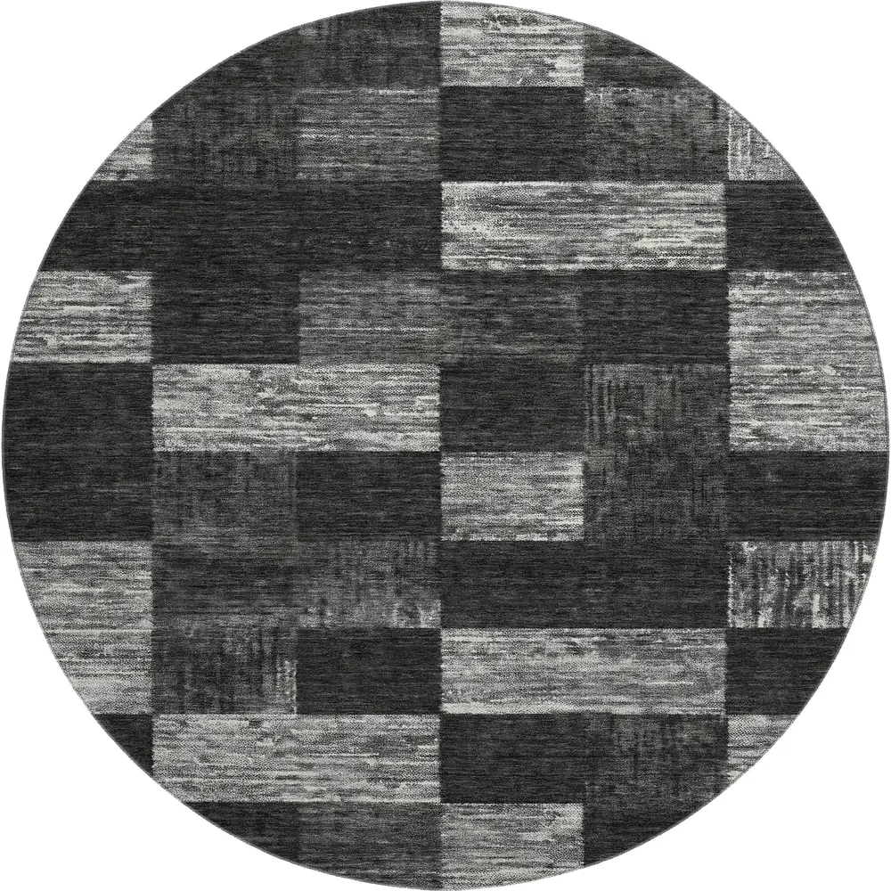 Mayfield AMF1139 Black 8' x 8' Rug